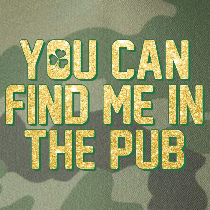 You Can Find Me In The Pub St. Patrick's Day Legacy Tie Dye Trucker Hat