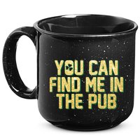 You Can Find Me In The Pub St. Patrick's Day 15oz Campfire Ceramic Mug