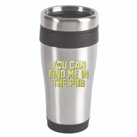 You Can Find Me In The Pub St. Patrick's Day 16oz Travel Tumbler