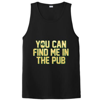 You Can Find Me In The Pub St. Patrick's Day PosiCharge Competitor Tank