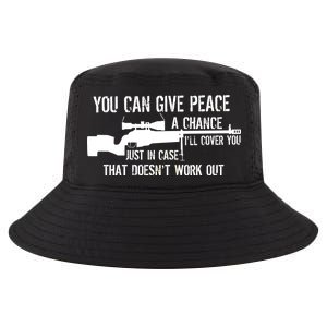 You Can Give Peace A Chance Cool Comfort Performance Bucket Hat