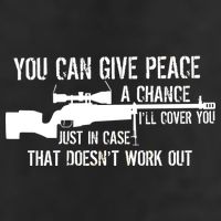 You Can Give Peace A Chance Adult Drive Performance Visor