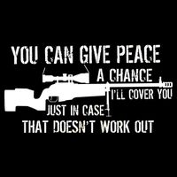 You Can Give Peace A Chance Magnet