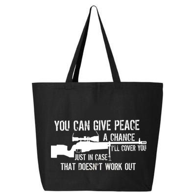 You Can Give Peace A Chance 25L Jumbo Tote