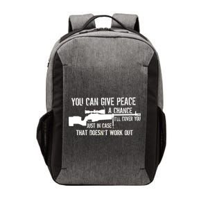 You Can Give Peace A Chance Vector Backpack