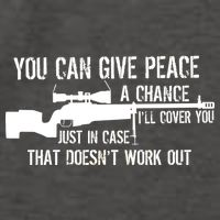 You Can Give Peace A Chance Vector Backpack