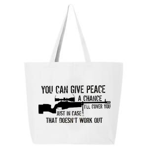 You Can Give Peace A Chance 25L Jumbo Tote