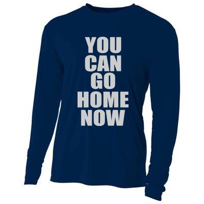 You Can Go Home Now Work Out Training Sweat Cooling Performance Long Sleeve Crew