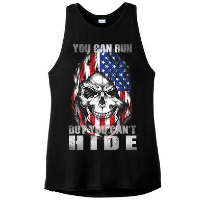 You Can Run But You Can't Hide Ladies PosiCharge Tri-Blend Wicking Tank