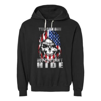 You Can Run But You Can't Hide Garment-Dyed Fleece Hoodie