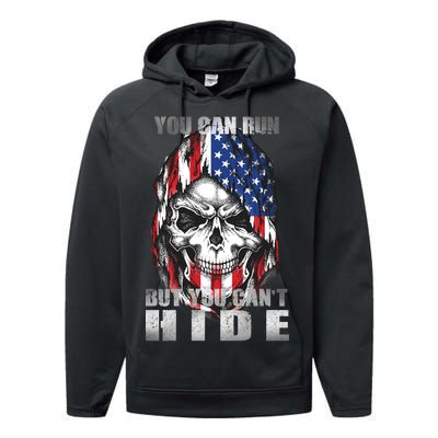 You Can Run But You Can't Hide Performance Fleece Hoodie