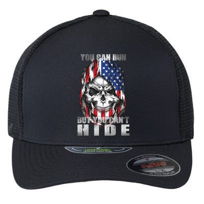 You Can Run But You Can't Hide Flexfit Unipanel Trucker Cap
