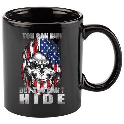 You Can Run But You Can't Hide 11oz C Handle Ceramic Mug