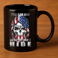 You Can Run But You Can't Hide 11oz C Handle Ceramic Mug