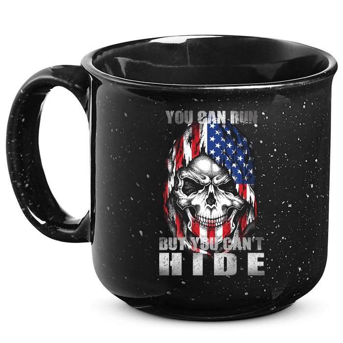 You Can Run But You Can't Hide 15oz Campfire Ceramic Mug
