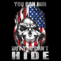 You Can Run But You Can't Hide Drawstring Bag