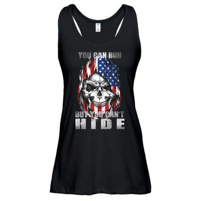 You Can Run But You Can't Hide Ladies Essential Flowy Tank
