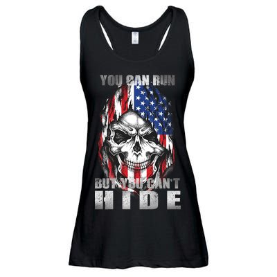 You Can Run But You Can't Hide Ladies Essential Flowy Tank