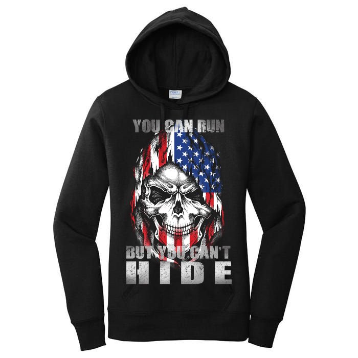 You Can Run But You Can't Hide Women's Pullover Hoodie