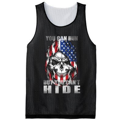 You Can Run But You Can't Hide Mesh Reversible Basketball Jersey Tank