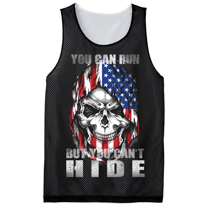 You Can Run But You Can't Hide Mesh Reversible Basketball Jersey Tank