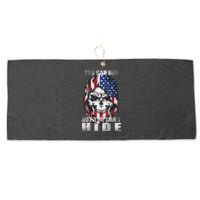 You Can Run But You Can't Hide Large Microfiber Waffle Golf Towel