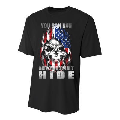 You Can Run But You Can't Hide Youth Performance Sprint T-Shirt