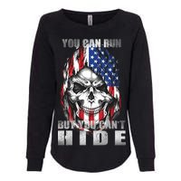 You Can Run But You Can't Hide Womens California Wash Sweatshirt