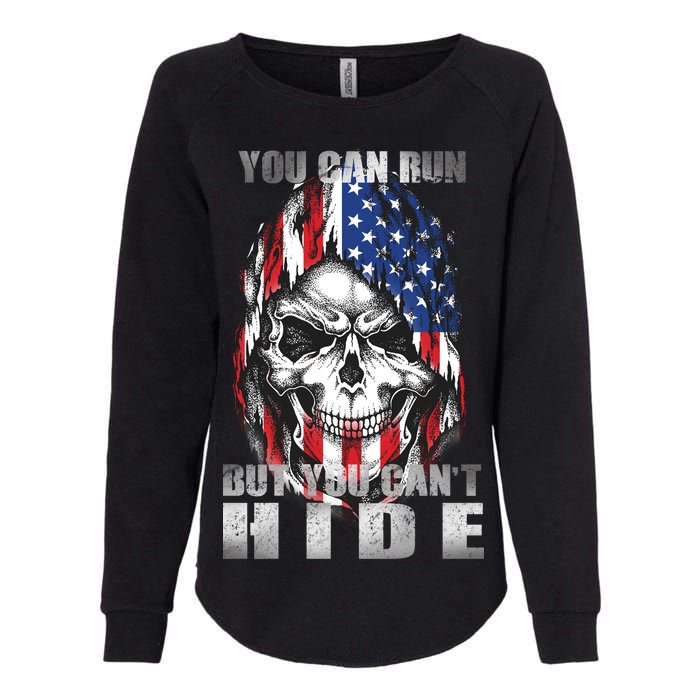 You Can Run But You Can't Hide Womens California Wash Sweatshirt