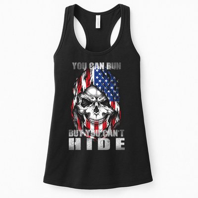 You Can Run But You Can't Hide Womens Tank Top
