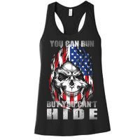 You Can Run But You Can't Hide Women's Racerback Tank