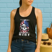 You Can Run But You Can't Hide Womens Tank Top