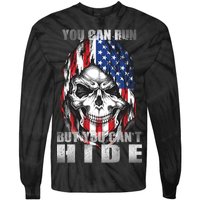 You Can Run But You Can't Hide Tie-Dye Long Sleeve Shirt