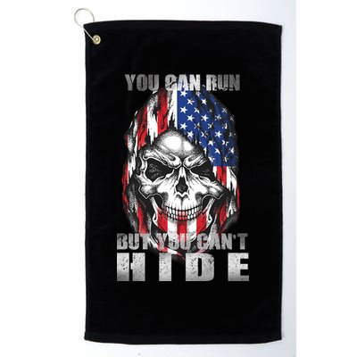 You Can Run But You Can't Hide Golf Towel
