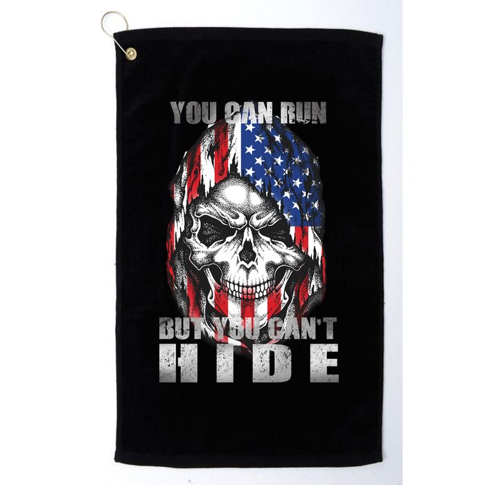 You Can Run But You Can't Hide Golf Towel