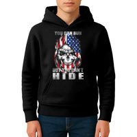You Can Run But You Can't Hide Kids Hoodie