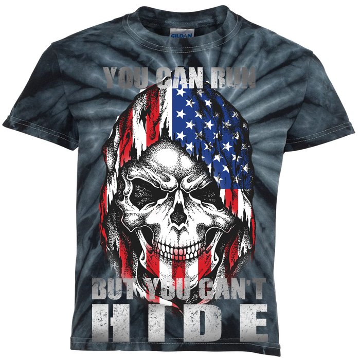 You Can Run But You Can't Hide Kids Tie-Dye T-Shirt