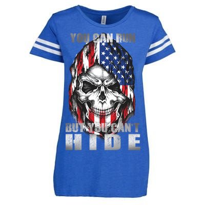 You Can Run But You Can't Hide Enza Ladies Jersey Football T-Shirt