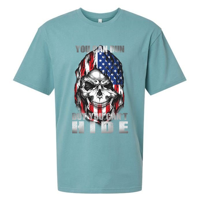You Can Run But You Can't Hide Sueded Cloud Jersey T-Shirt