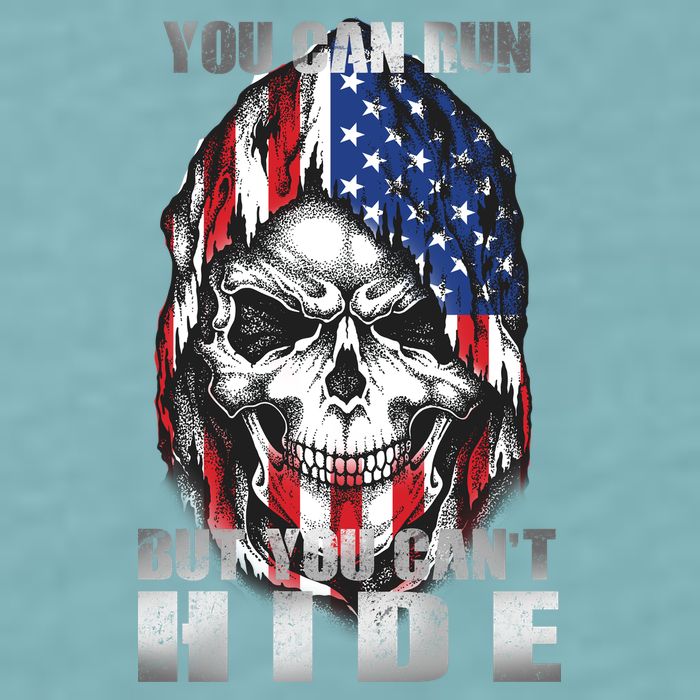 You Can Run But You Can't Hide Sueded Cloud Jersey T-Shirt