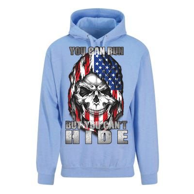 You Can Run But You Can't Hide Unisex Surf Hoodie