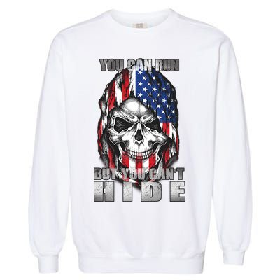 You Can Run But You Can't Hide Garment-Dyed Sweatshirt
