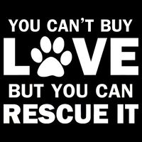 You Can't Buy Love But You Can Rescue It Wool Snapback Cap