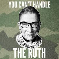 You Can't Handle The Ruth Notorious RBG Ginsburg Legacy Tie Dye Trucker Hat