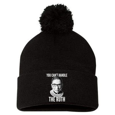 You Can't Handle The Ruth Notorious RBG Ginsburg Pom Pom 12in Knit Beanie