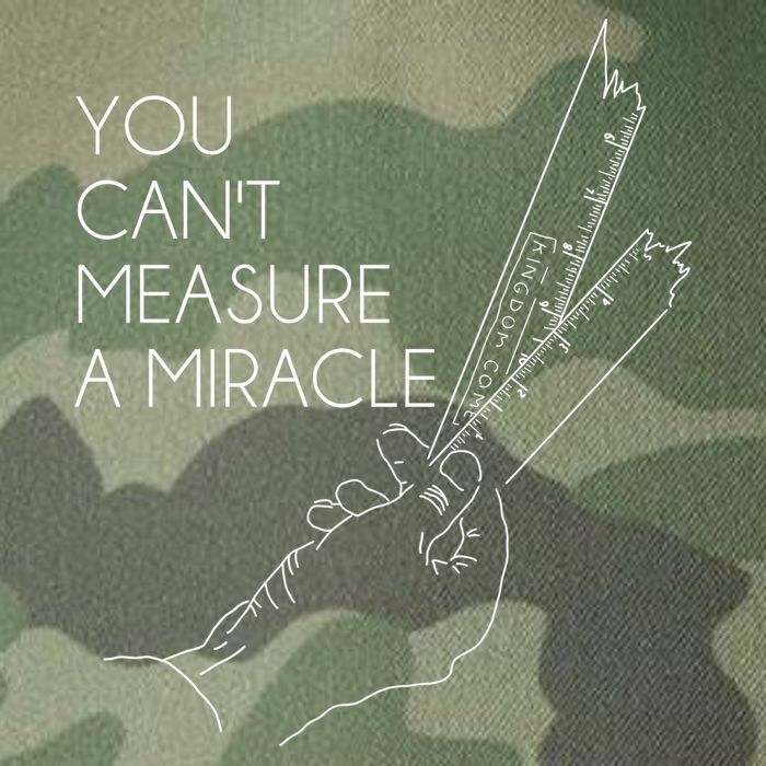 You Can't Measure A Miracle Funny Meme Legacy Tie Dye Trucker Hat