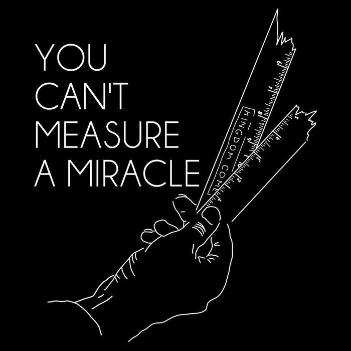 You Can't Measure A Miracle Funny Meme 7-Panel Snapback Hat