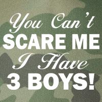 You Can't Scare Me I Have 3 Boys Legacy Tie Dye Trucker Hat