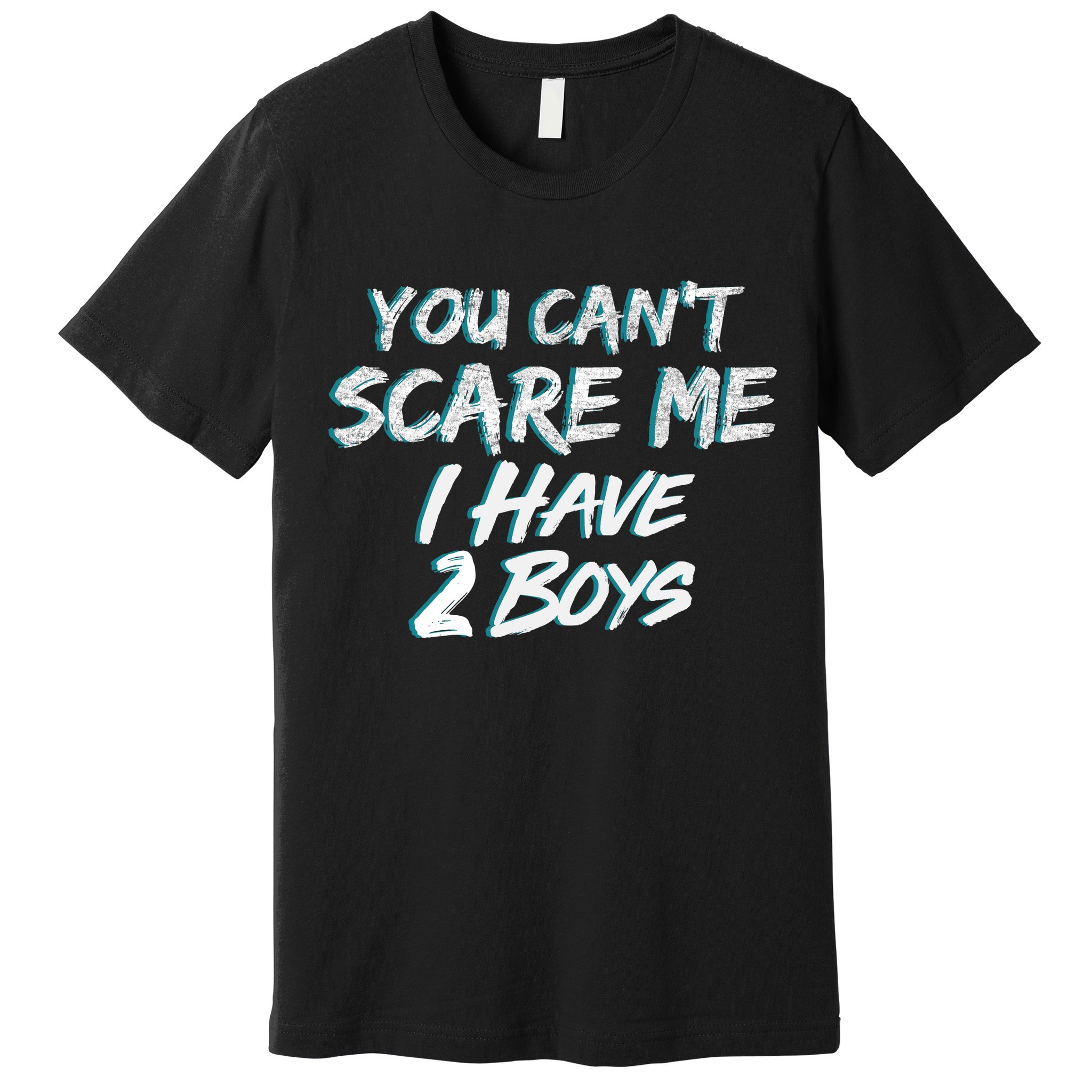 You Can't Scare Me I Have Two Boys Premium T-Shirt