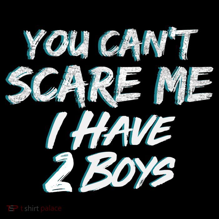 You Can't Scare Me I Have Two Boys Sustainable Knit Beanie